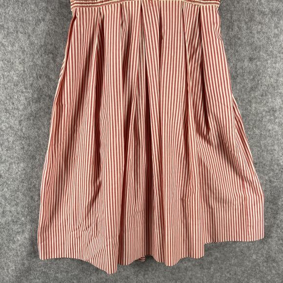 Vintage Ronnie Heller Designs For MJ Dress Womens 4 Red White Stripe Retro USA - Picture 12 of 15